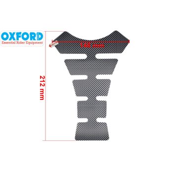 TANKPAD OXFORD NAKLEJKA NA ZBIORNIK CARBON