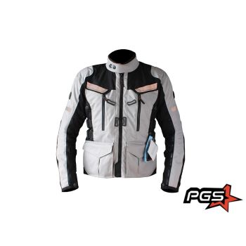 KURTKA TEKSTYLNA PGS REVITI CZARNO SZARA 4XL