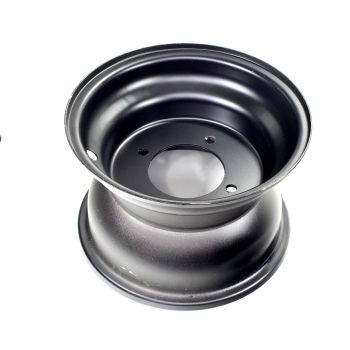 FELGA ATV 7" 4 ŚRUBY ATV 125 CZARNA FUXIN WB Średnica całkowita felgi:199mm Szerokość felgi: 131mm Rozstaw śrub: 88MM Otwór centrujący: 67MM