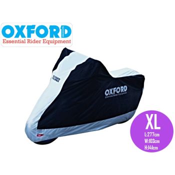 POKROWIEC NA MOTOCYKL OXFORD AQUATEX VER 2 XL Z MIEJSCEM NA KUFER CENTRALNY