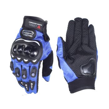 RĘKAWICZKI YAMEI MOTOR NIEBIESKIE XL