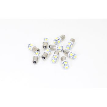 ŻARÓWKA 12V 4W T8.5 BA9S LED 10szt. (BRAK ECE) WB