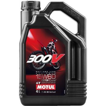 MOTUL 300V FACTORY LINE OFF ROAD RACING 15W60 4L