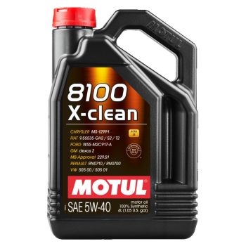 MOTUL 8100 X-CLEAN 5W40 C3 4L