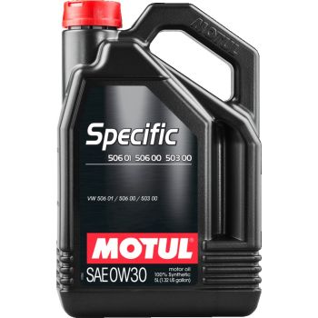 MOTUL SPECIFIC 506 01 506 00 503 00 0W30 5L