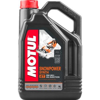 MOTUL SNOWPOWER SYNTH 2T 4L (TÄISSÜNT.)