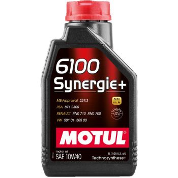 MOTUL 6100 SYNERGIE+ 10W40 A3/B4 1L