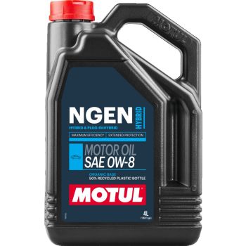 MOTUL NGEN HYBRID 0W8 4L
