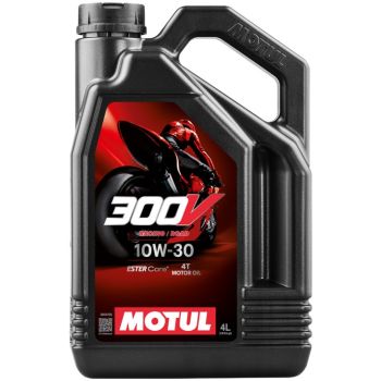 MOTUL 300V FACTORY LINE ROAD RACING 10W30 4L