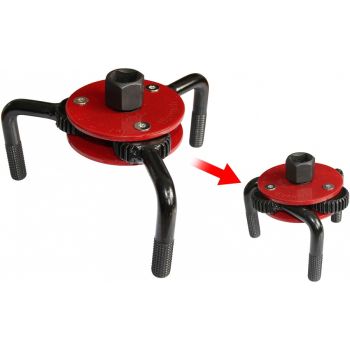 KOLME KÄPAGA FILTRIVÕTI 65-120MM TRIUMF