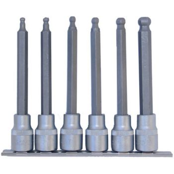 6-OS. 1/2" PIKKADE KUUSKANT PADRUNOTSIKUTE KOMPL. 5-12MM. KUULOTS. SIINIL TRIUMF