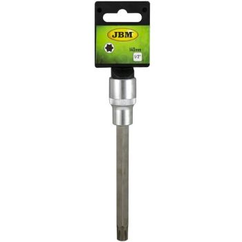 1/2" PIKK PADRUNOTSIK RIBE TORX M12. 140MM SATIN CR-VAN. RIPUTUSPAKEND JBM