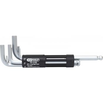 8-OS. TOLLMÕÕDUS L-KUUSKANTVÕTMETE KOMPL. 5/64"-3/8". KUULOTS KS TOOLS