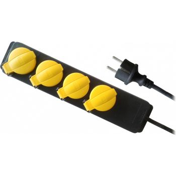 KONTORI PIKENDUSJUHE KUMM 4 PESA 2M 3X1.5MM2 MUST