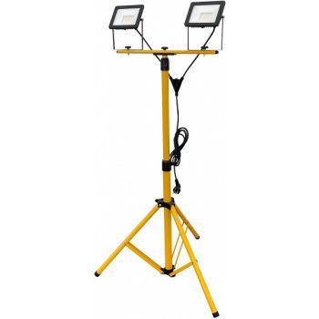 230V 2X30W LED PROZEKTOR+STATIIV 2X2340LM 4000K IP65 KOBI