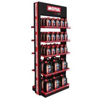 MOTUL FR METAL SELF LARGE STEND 783X520X1985MM. 5 RIIULIT