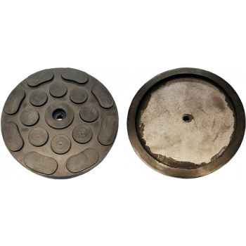 KUMMIPADI MET. PLAADIGA. AUTOTÕSTUKILE ÜMMARGUNE 120/110MM. KÕRGUS 19MM