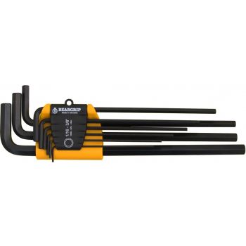 9-OS. TOLLMÕÕDUS L-KUUSKANTVÕTMETE KOMPL. 1/16"-3/8" TRIUMF