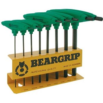 9-OS. T-TORX KEERAJATE KOMPL. T9-T40. MOSIV ERITERAS. ROHELINE 1K PEA BEARGRIP