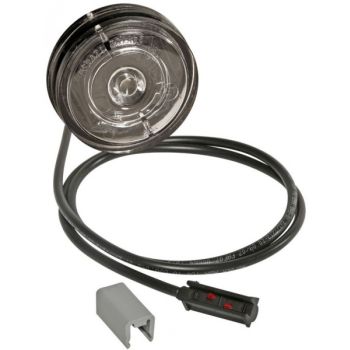 KÜLJETULI VALGE LED ÜMAR SCHMITZ 12/24V ASPÖCK MONOPOINT II PINNAPEALNE Ø38MM
