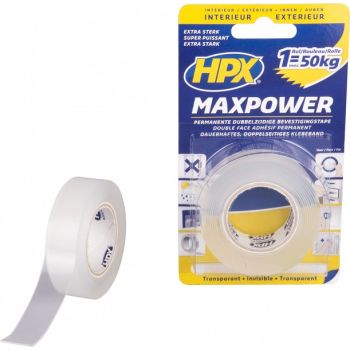 KAHEPOOLNE AKRÜÜLTEIP LÄBIPAISTEV MAX POWER 19MM/2M HPX