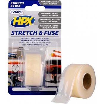 STRETCH&FUSE VULKANISEERUV TEIP 25MM/3M VÄRVITU HPX