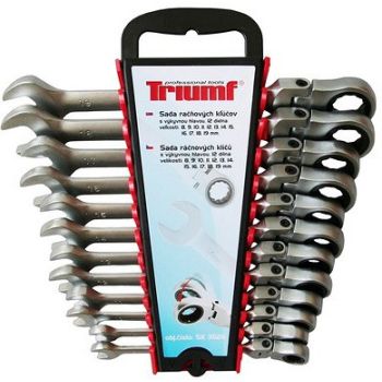 12-OS. LIIGEND TIRR SILMUS-LEHTVÕTMETE KOMPL. 8-19MM TRIUMF