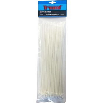 JUHTMEVITS "NYLON" 3.6X200MM VALGE 100TK TRIUMF