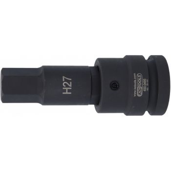 1" PIKK LÖÖK KUUSKANTOTSIK 27MM. 145MM KS TOOLS