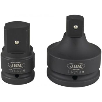 2-OS. 1" -> 1 1/2" LÖÖK SUURENDUS-/VÄHENDUSABINÕUDE KOMPLEKT JBM