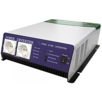 INVERTER/VOOLUMUUNDUR "HD POWER" 12V/24V->230V 1200W JBM