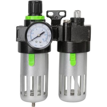 FILTER-REGULAATOR-ÕLITAJA 3/8" "HOBBY". MAX 9.5BAR JBM