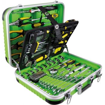 135-OS. 1/2"+1/4" TÖÖRIISTAKOMPLEKT 4-24MM. PLAST-MOODULKOHVER "BLOW MOLD" JBM