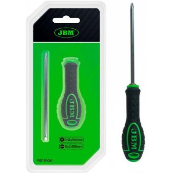 1-OS. 2-IN-1 KRUVIKEERAJA KOMPLEKT "J-GRIP" RIST-LAPIK (2-POOLNE) 100MM JBM