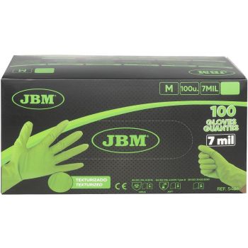 TÖÖKINDAD NITRIIL STRUKTUURNE "FORCE GREEN HD 7.0MIL". ROHELINE M 100TK JBM