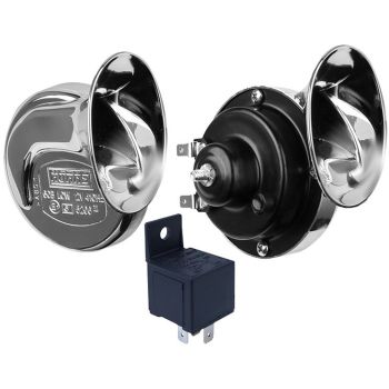 SIGNAAL "TIGU" KROOM 12V 115DB 2TK CARMOTION