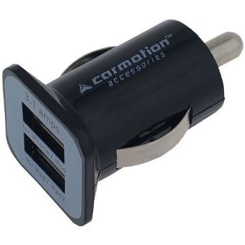 USB LAADIJA 2 PESAGA 12/24V 3.1A CARMOTION