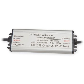 LED TOITEPLOKK 230V 12.5A 12V 150W IP67 PRO KOBI