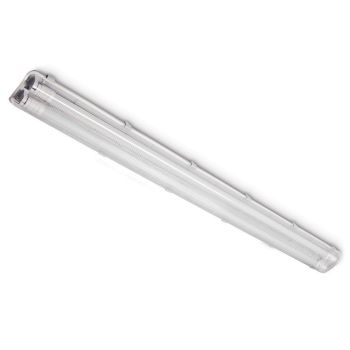 230V LED VALGUSTI HERMETIC T8 2X120 115X1280MM ABS (LED TORUTA) IP65 KOBI