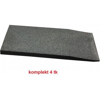 PÕRANDAPEALSE KÄÄRTÕSTUKI LISARAMPIDE KOMPL. 4 TK. KUMMIST ATH-HEINL