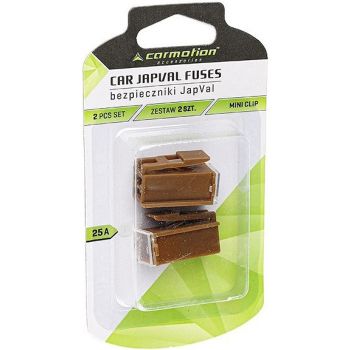 KAITSE JAPVAL MINI CLIP 25A 2TK BLISTER CARMOTION