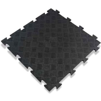TÖÖKOJA PÕRANDAKATE/PÕRANDAMOODUL. PVC. MUST 500X500X8MM ARTPLAST