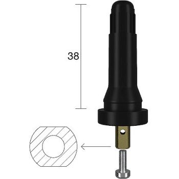 SKA920 SCHRADER REV5 GEN4 TPMS ANDURI KUMMIVENTIIL (SC5028/65567) (SK1)