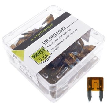 KAHVELKAITSE MINI 7.5A 100TK PLASTKARBIS CARMOTION