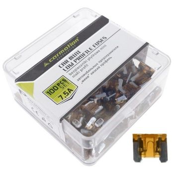 KAHVELKAITSE MINI MADAL 7.5A 100TK PLASTKARBIS CARMOTION