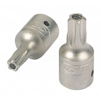 FIVE STAR BIT SOCKET. 1/4". T40