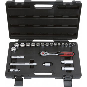 22-OS. TÖÖRIISTAKOMPL. 3/8" PADRUNID 12-KANT. 8-24MM KS TOOLS