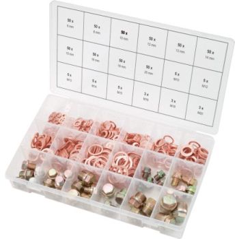 TIHENDSEIBIDE-KORKIDE KOMPL. 534-OS VASKSEIBID JA ÕLIKORGID KS TOOLS