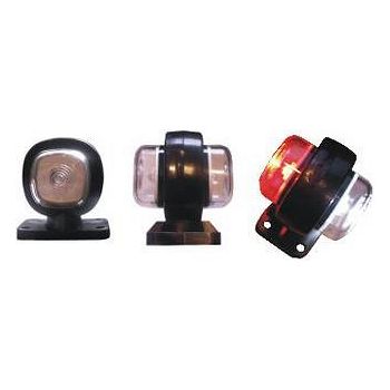 DOB-63 LED-KÜLJETULI VALGE/PUNANE 55X63MM