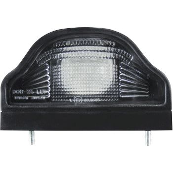 NUMBRITULI LED 12/24V. TÜÜP ASPÖCK. 100X60X65MM